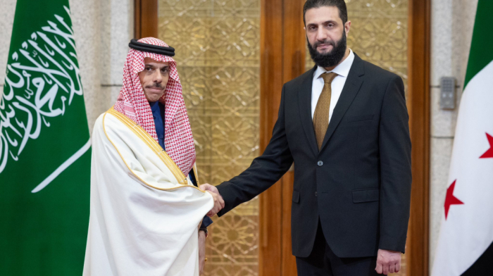 Prince Faisal meets Syrian leader in Damascus