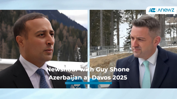 "Newshour with Guy Shone" - Azerbaijan at Davos 2025 : Fariz Jafarov, Executive Director, Fourth Industrial Revolution