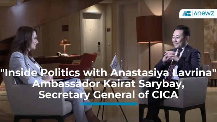 "Inside Politics with Anastasiya Lavrina" - Ambassador Kairat Sarybay, Secretary General of CICA