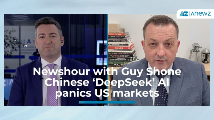 "Newshour with Guy Shone" - Chinese 'DeepSeek' AI panics US markets