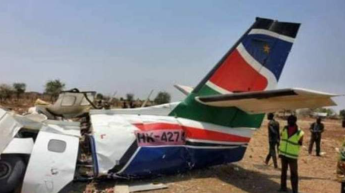 Plane crash in South Sudan, killing 18 people