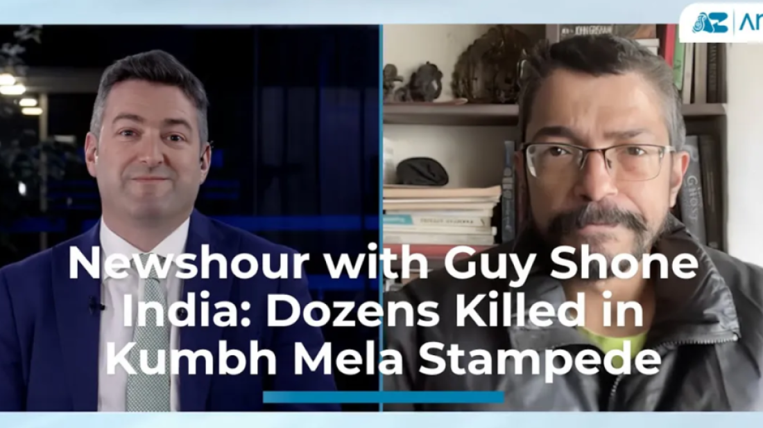 "Newshour with Guy Shone" - India: Dozens Killed in Kumbh Mela Stampede