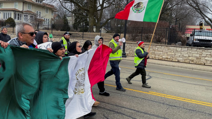 Demonstrators in Atlantic city rally for immigrant trust act