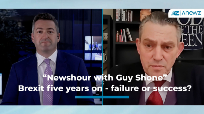 "Newshour with Guy Shone" - Brexit five years on - failure or success?