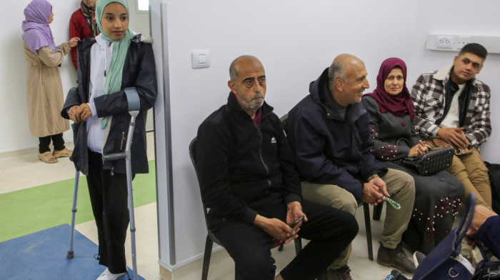 Wounded children prepare to leave Gaza for treatment