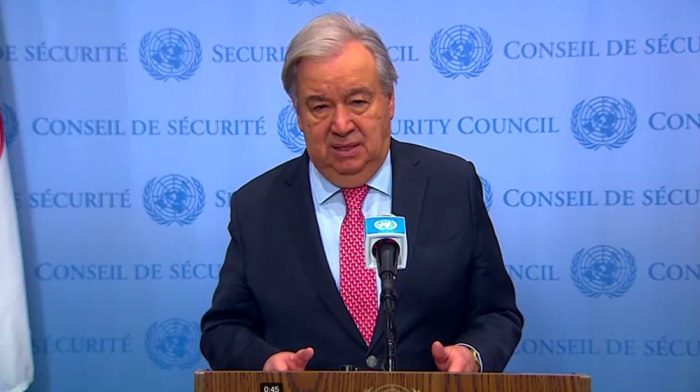 UN's Guterres: 'It's time for mediation'