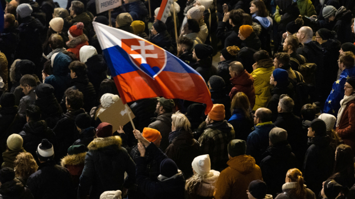 Anti-government protests across Slovakia