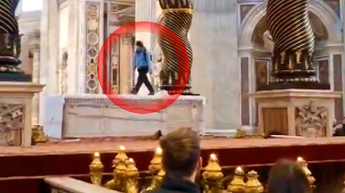 Man ransacks altar at St. Peter’s Basilica