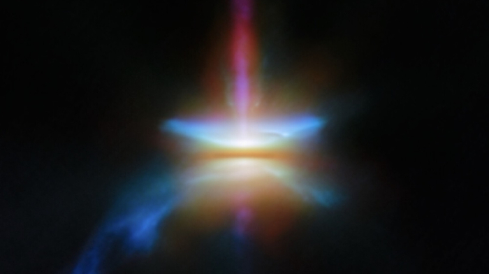 Astronomers Capture Breathtaking Image of Newborn Star Taking Shape