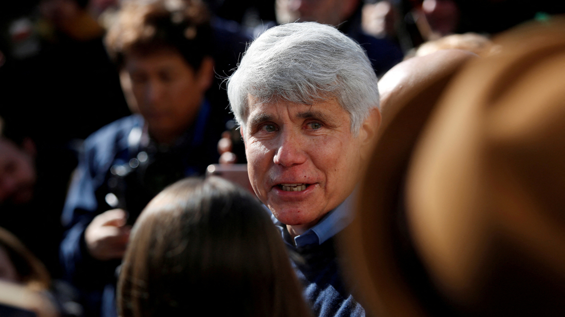 Trump Grants Full Pardon to Ex-Illinois Governor Rod Blagojevich
