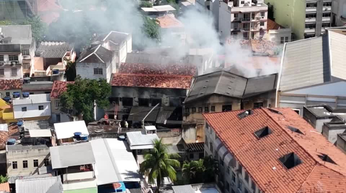 Carnival Costume Factory Catches Fire in Rio