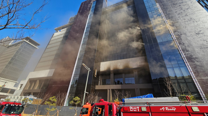 Six killed in resort construction site fire in Busan