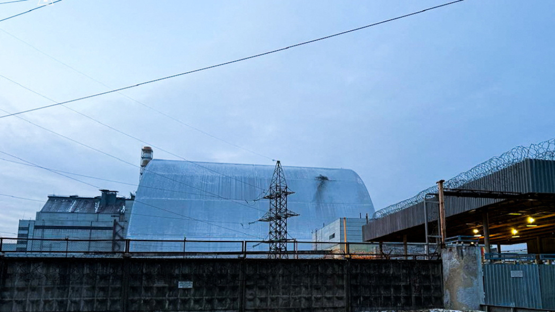 Drone strike damages Chernobyl nuclear site, Ukraine reports