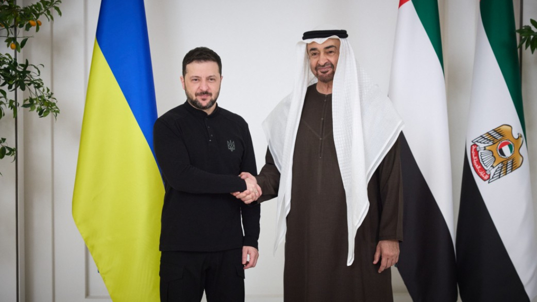 Zelenskyy, UAE President hold talks on prisoner swaps and economic cooperation