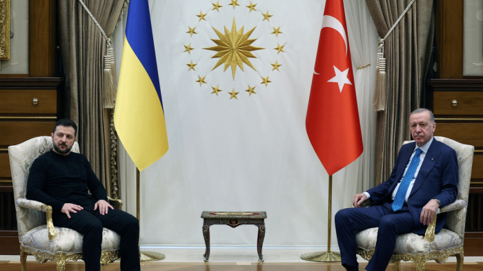 Zelenskyy meets Erdogan for talks on Ukraine amid U.S.-Russia talks