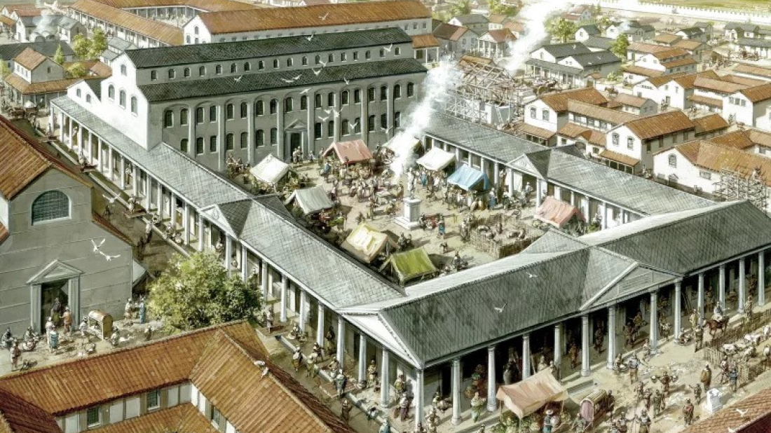 2,000-Year-Old Roman Basilica Uncovered in London’s Financial District