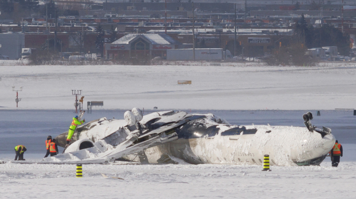 Canada Probes Delta Jet Incident After Aircraft Flips in Toronto