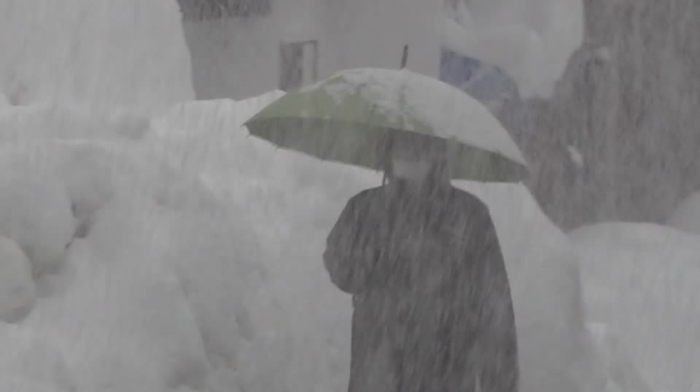 Severe snowfall sweeps across Japan’s central regions