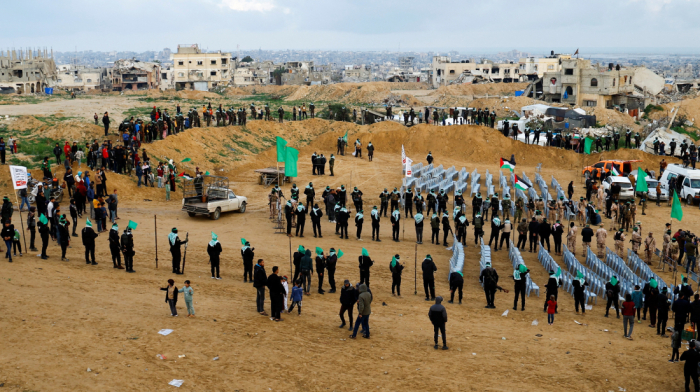 Hamas hands over bodies of hostages under ceasefire deal