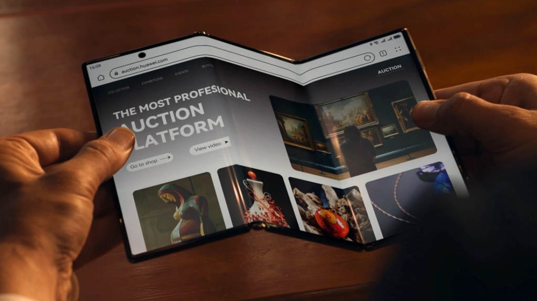 Huawei’s trifold phone launches outside of China