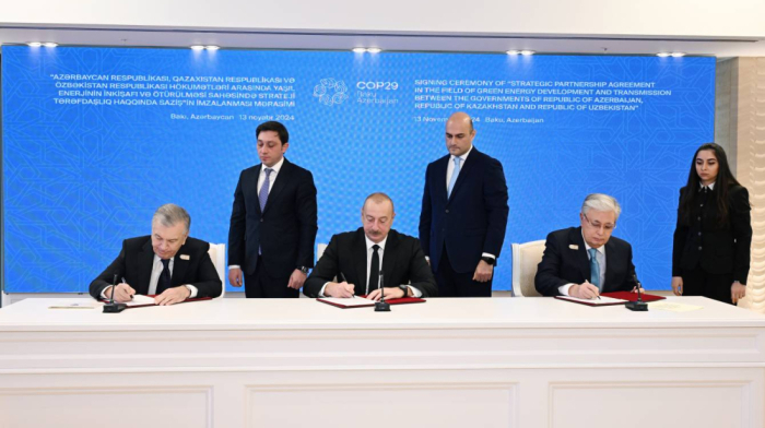 Azerbaijan approves Caspian Green Energy Corridor to Europe