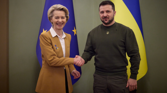 EU's top leaders visit Kyiv to reaffirm support for Ukraine