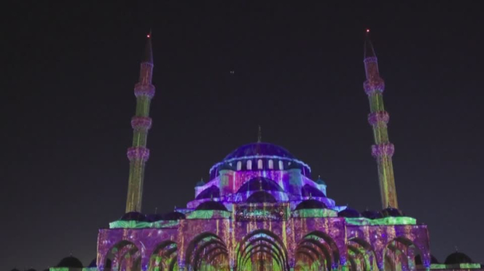 The 14th Sharjah Light Festival showcases art visuals