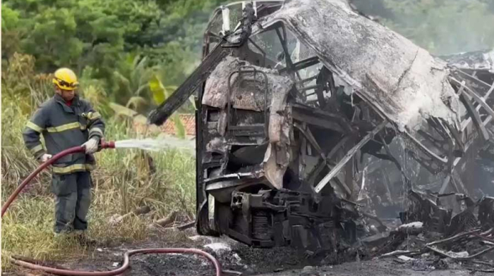 Bus crash in Brazil kills 12 university students