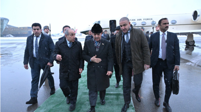 Pakistani Prime Minister Sherif Shehbaz arrived in Baku