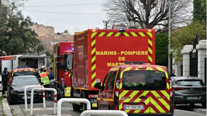 Russia called the incident in its consulate in Marseille as "terrorist attack"