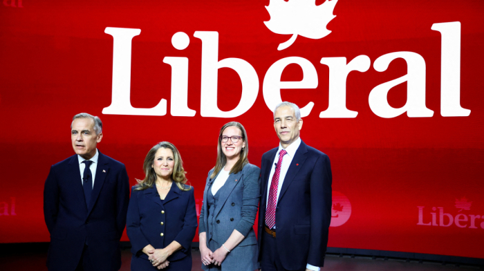 Canada’s leadership contenders vow to stand up to Trump in debate