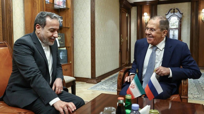 Russian FM Sergey Lavrov visits Iran