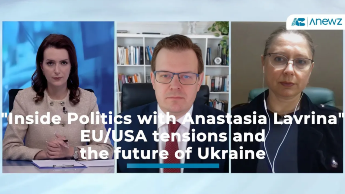 "Inside Politics with Anastasia Lavrina" - EU/USA tensions and the future of Ukraine