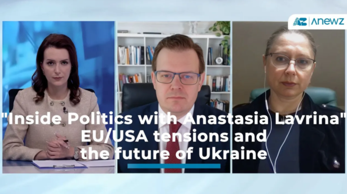 "Inside Politics with Anastasia Lavrina" - EU/USA tensions and the future of Ukraine