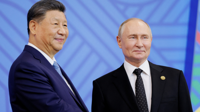 China and Russia should strengthen coordination in international affairs, Xi says