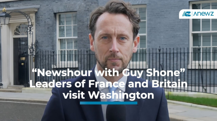 Newshour with Guy Shone - Leaders of France and Britain visit Washington