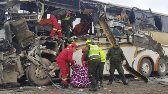 Bus accident in Bolivia leaves at least 33 dead