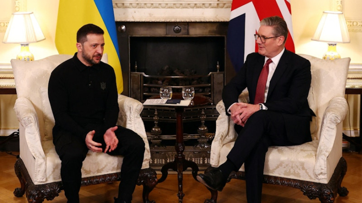 Zelenskyy in Britain for Euro summit after White House showdown