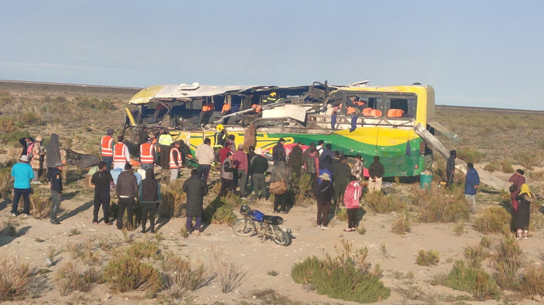 Deadly bus crash in Bolivia leaves 37 dead, 39 injured