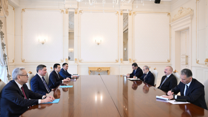 President Ilham Aliyev received Prime Minister of Kazakhstan Olzhas Bektenov