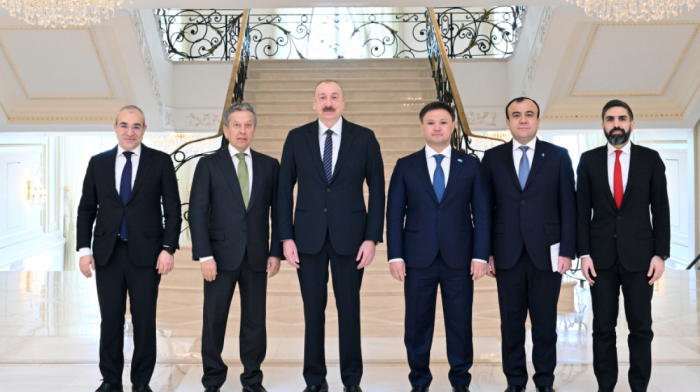 Azerbaijan's President hosted energy leaders from Russia, Kazakhstan, and Uzbekistan