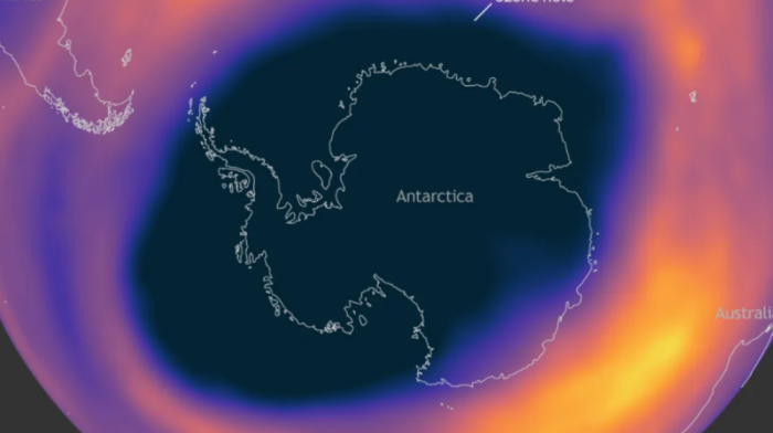 Antarctica’s ozone hole is healing and is expected to disappear entirely in the near future