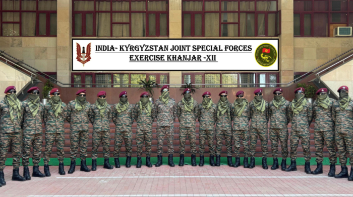 India-Kyrgyzstan joint military exercise has kicked off