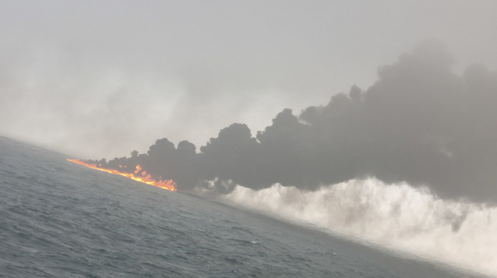 Oil tanker, cargo ship collide off England’s coast, fuel spills into sea