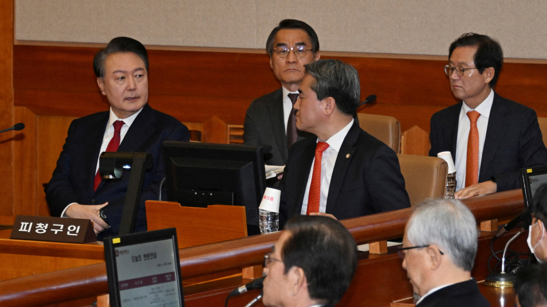 South Korea’s acting president urges lawful protests ahead of ruling