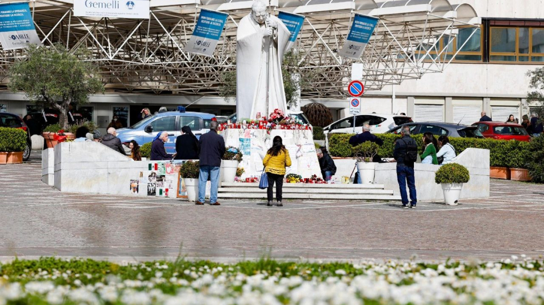 Pope Francis's medical condition shows slight improvements