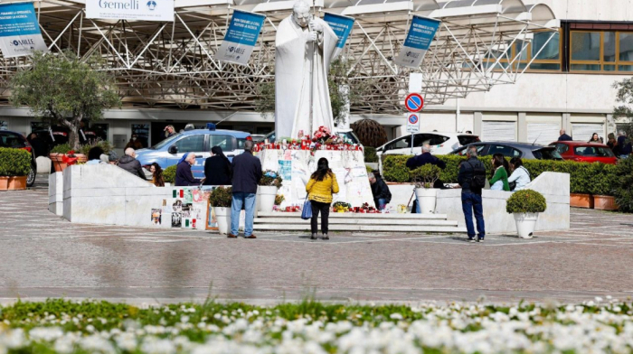 Pope Francis's medical condition shows slight improvements