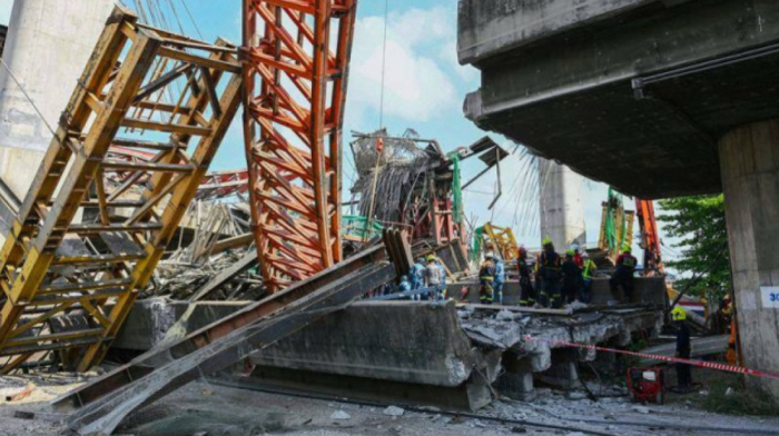 5 dead, 27 injured in bridge construction accident in Thailand