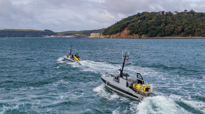 First uncrewed mine countermeasures vessel delivered to UK Royal Navy