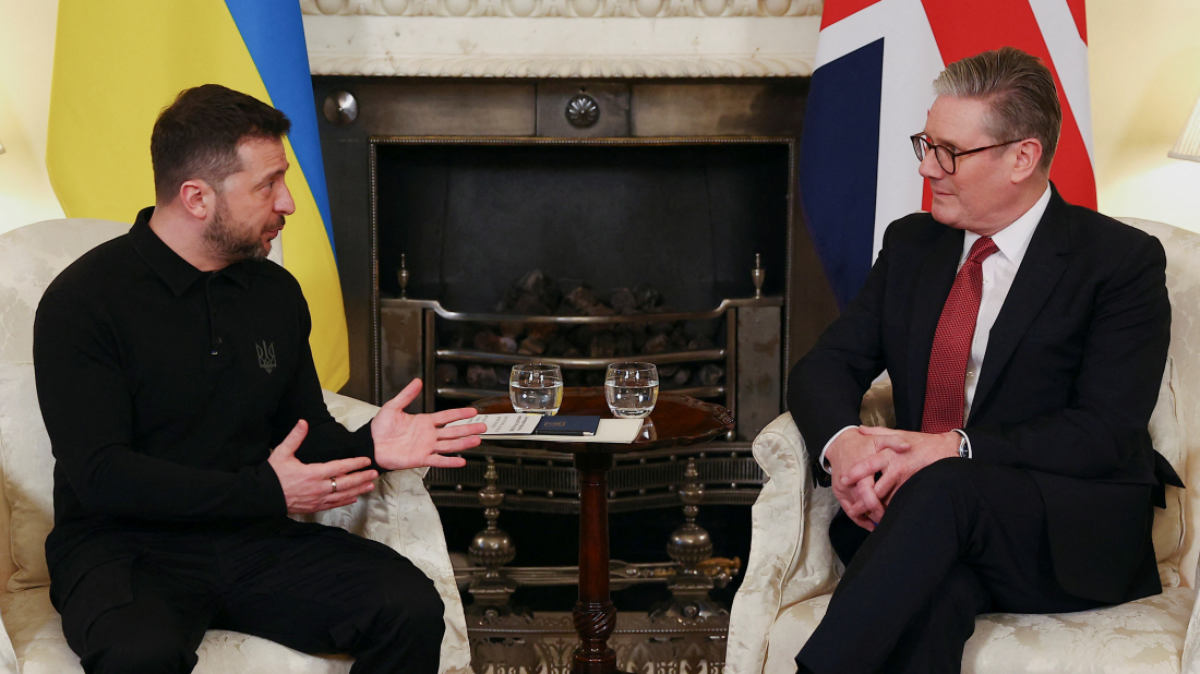Keir Starmer discusses ceasefire progress with Zelenskyy